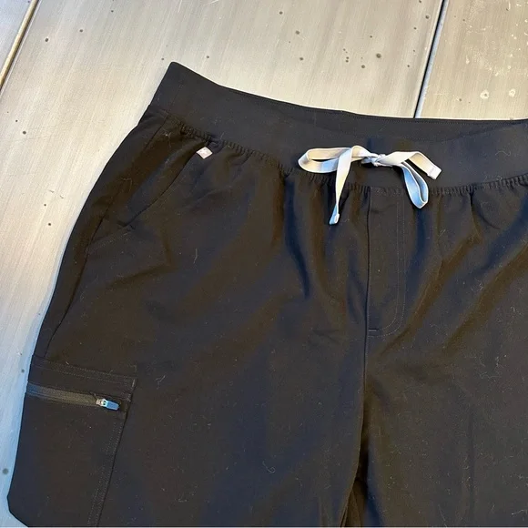 Figs Black Zamora Jogger Scrub Pants size XXL Petite 2XL XXL/P - Picture 2 of 5